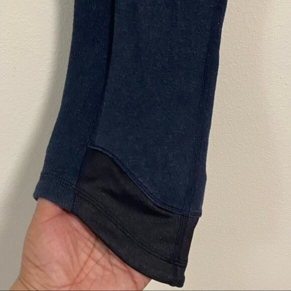 Lululemon Wunder Under Crop*Sashiko Inkwell 22” inseam Size 4 - Picture 3 of 12